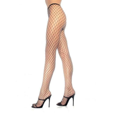 Collant Sexy a Rete Nero Taglia O/S Leg Avenue
